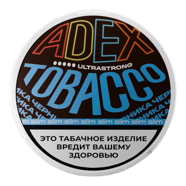 ADEX - ЧЗ (акциз) - 12gr - Slim ULTRA - Черника