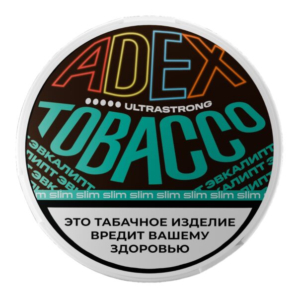 ADEX - ЧЗ (акциз) - 12gr - Slim ULTRA - Эвкалипт