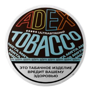 ADEX - ЧЗ (акциз) - 12gr - Slim ULTRA - Мята
