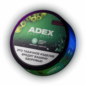 ADEX - ЧЗ (акциз) - 9gr - Click Strong - Apple Menthol