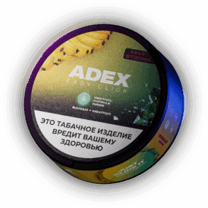 ADEX - ЧЗ (акциз) - 9gr - Click Strong - Banana Menthol