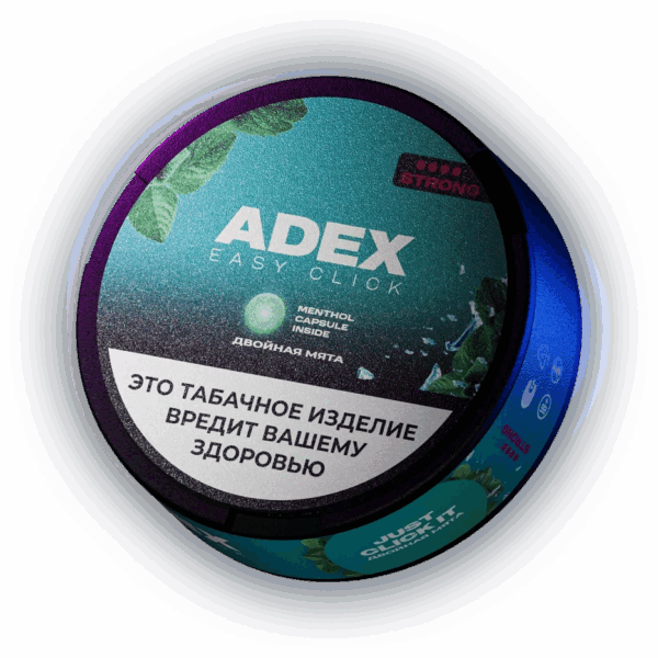 ADEX - ЧЗ (акциз) - 9gr - Click Strong - Double Mint