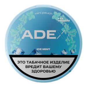 ADEX - ЧЗ (акциз) - 9gr - Mini MEDIUM - ICE MINT