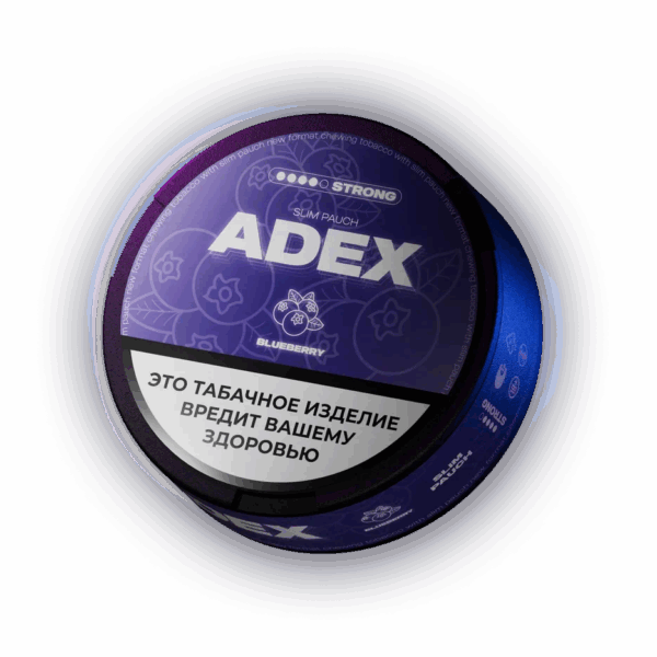 ADEX - ЧЗ (акциз) - 9gr - Slim Strong - Blueberry