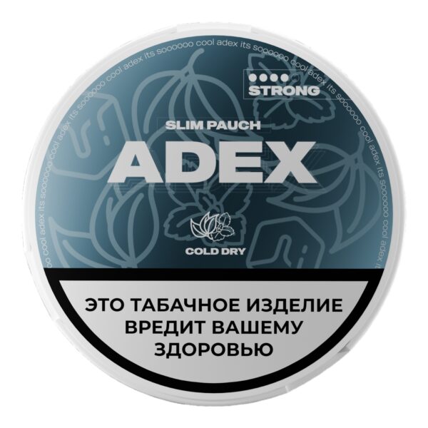 ADEX - ЧЗ (акциз) - 9gr - Slim STRONG - COLD DRY
