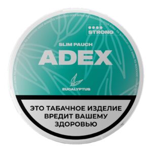 ADEX - ЧЗ (акциз) - 9gr - Slim STRONG - EUCALYPTUS