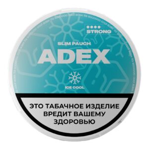 ADEX - ЧЗ (акциз) - 9gr - Slim STRONG - ICE COOL