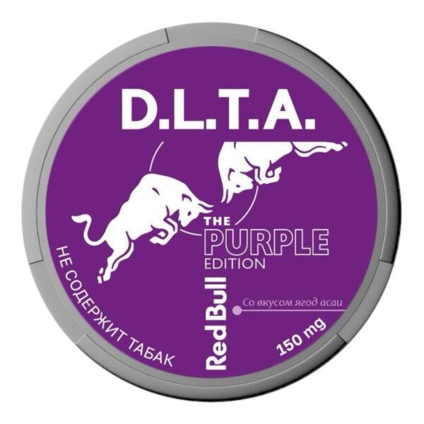 D.L.T.A. - ENERGY - 150mg - RED BULL - Ягоды Асаи