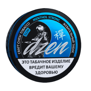 Dzen - ЧЗ (акциз) - 9gr - Menthol Strong SLIM