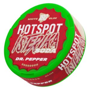 ⚡NEW - HOTSPOT X ISTERIKA - SODA - SLIM - 180mg - DR. PEPPER