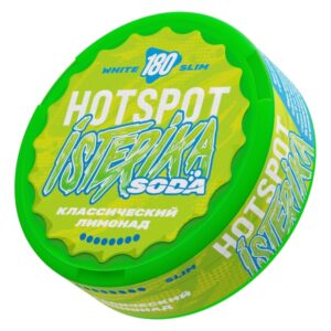 ⚡NEW - HOTSPOT X ISTERIKA - SODA - SLIM - 180mg - КЛАССИЧЕСКИЙ ЛИМОНАД