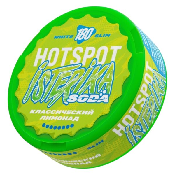 ⚡NEW - HOTSPOT X ISTERIKA - SODA - SLIM - 180mg - КЛАССИЧЕСКИЙ ЛИМОНАД