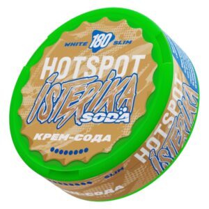 ⚡NEW - HOTSPOT X ISTERIKA - SODA - SLIM - 180mg - КРЕМ СОДА