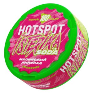 ⚡NEW - HOTSPOT X ISTERIKA - SODA - SLIM - 180mg - МАЛИНОВЫЙ ЛИМОНАД