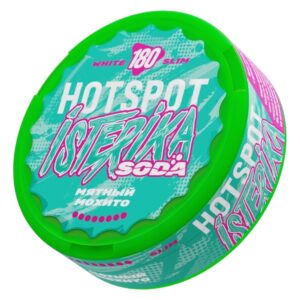 ⚡NEW - HOTSPOT X ISTERIKA - SODA - SLIM - 180mg - МЯТНЫЙ МОХИТО