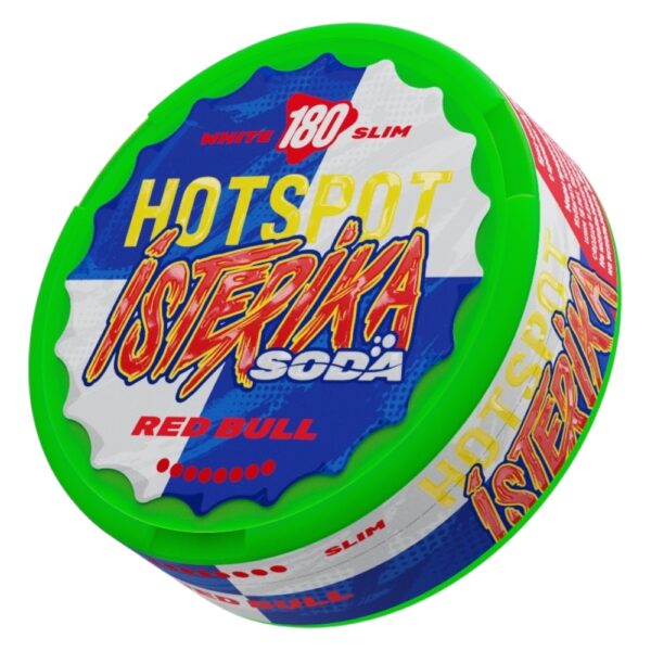 ⚡NEW - HOTSPOT X ISTERIKA - SODA - SLIM - 180mg - RED BULL