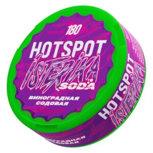 ⚡NEW - HOTSPOT X ISTERIKA - SODA - SLIM - 180mg - ВИНОГРАДНАЯ СОДОВАЯ