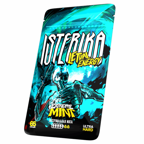 ⚡NEW - ISTERIKA - L.E. - 150mg - EXTREME MINT - Экстремальная Мята
