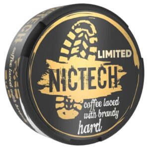⚡NEW - NICTECH - L.E. HARD - 60mg - COFFEE LACED WITH BRANDY