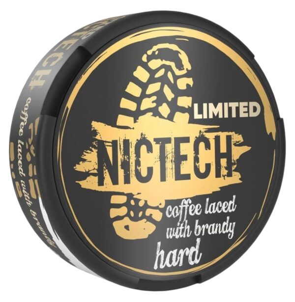 ⚡NEW - NICTECH - L.E. HARD - 60mg - COFFEE LACED WITH BRANDY