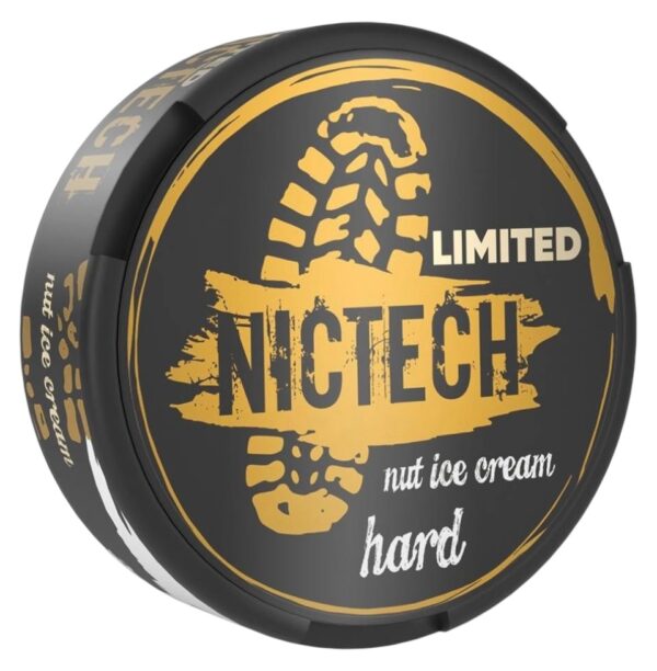 ⚡NEW - NICTECH - L.E. HARD - 60mg - NUT ICE CREAM