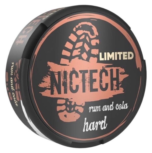 ⚡NEW - NICTECH - L.E. HARD - 60mg - RUM & COLA