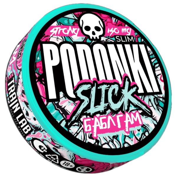 ⚡NEW - PODONKI - SLICK - SLIM - 150mg - БАБЛ ГАМ