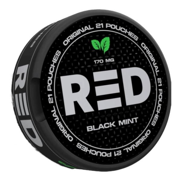 ⚡NEW - RED - CL - 170mg - BLACK MINT - Мята