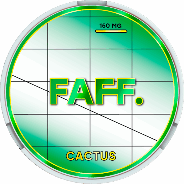 FAFF. - CL - 150mg - CACTUS - Яблоко, Киви, Кактус