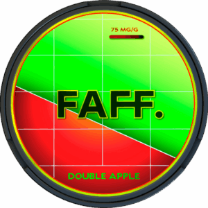 FAFF. - CL - 75mg - DOUBLE APPLE - Двойное Яблоко