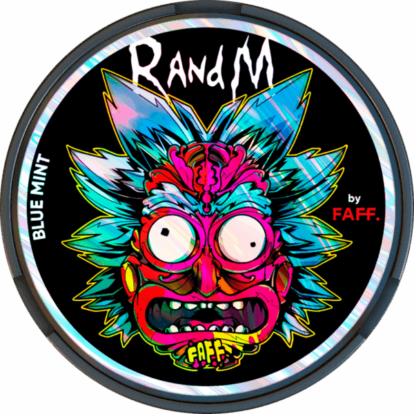FAFF. - RandM - 150mg - BLUE MINT - Черника и Мята
