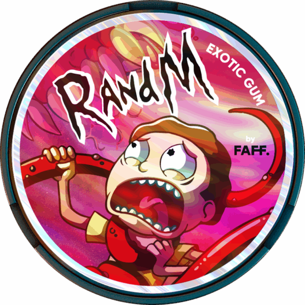 FAFF. - RandM - 150mg - EXOTIC GUM - Тропическая Жвачка