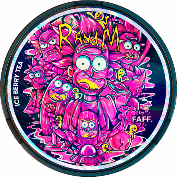 FAFF. - RandM - 150mg - ICE BERRY TEA - Холодный Чай с Лесными Ягодами
