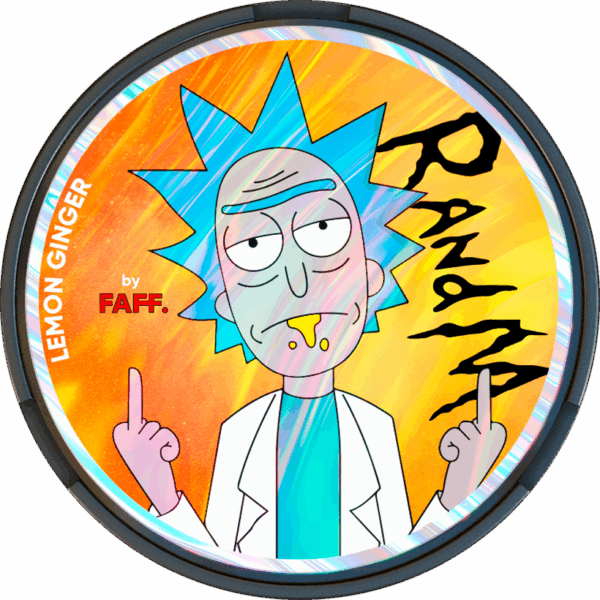 FAFF. - RandM - 150mg - LEMON GINGER - Лимон и Имбирь