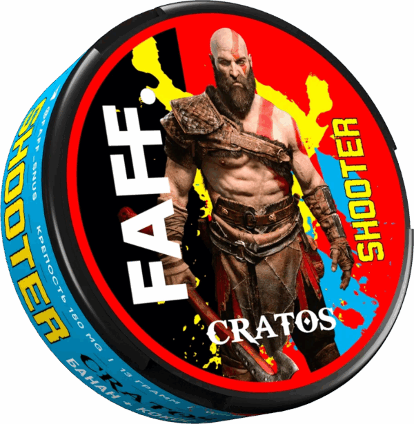 FAFF. - SHOOTER - 150mg - CRATOS - Банан, Кокос, Ананас