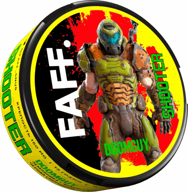 FAFF. - SHOOTER - 150mg - DOOMGUY - Земляника, Ананас, Малина, Смородина