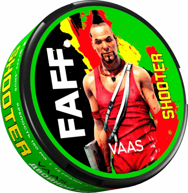 FAFF. - SHOOTER - 150mg - VAAS - Двойной Ментол