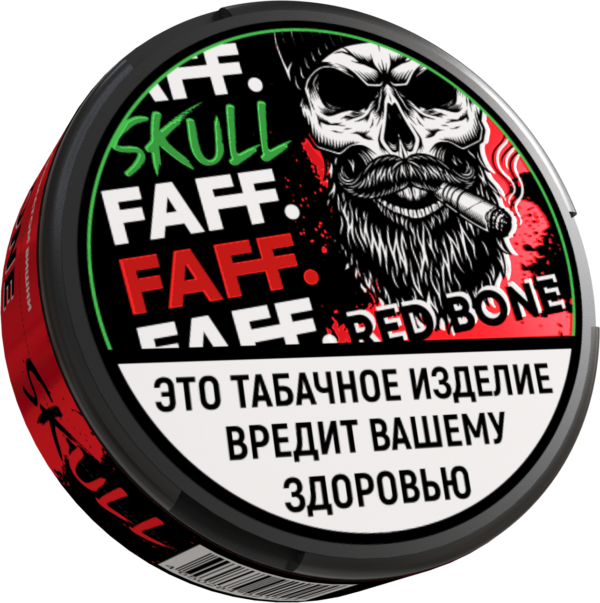 FAFF. SKULL - ЧЗ (акциз) - 15gr - RED BONE - Вишня