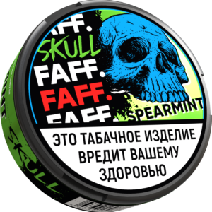 FAFF. SKULL - ЧЗ (акциз) - 15gr - SPEARMINT - Мята