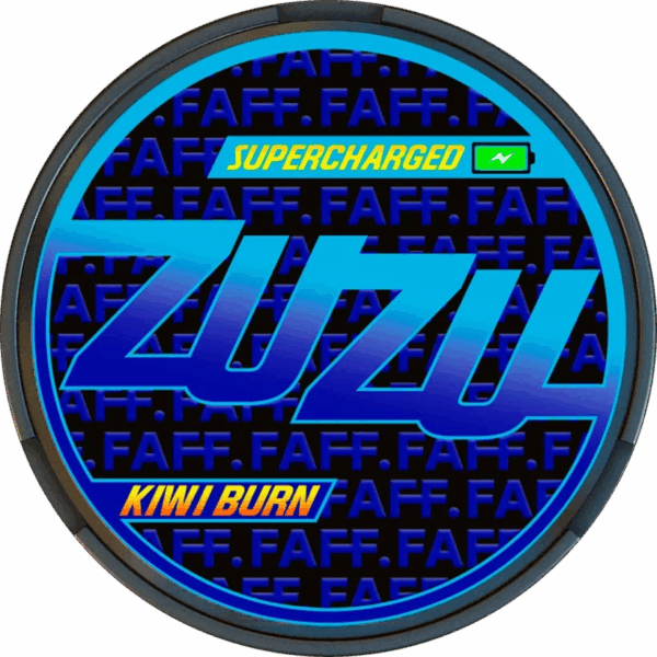 FAFF. - ZUZU - 150mg - KIWI BURN - Энергетик Бёрн с Яблоком и Киви