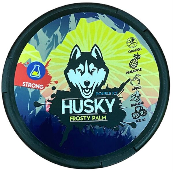 HUSKY - DOUBLE ICE - 150mg - FROSTY PALM - Апельсин, Ананас, Яблоко, Банан - Двойной Лёд
