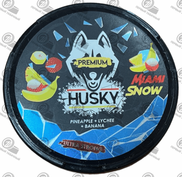 HUSKY - PREMIUM - 180mg - MIAMI SNOW - Ананас, Личи, Банан