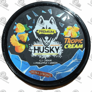 HUSKY - PREMIUM - 180mg - TROPIC CREAM - Мороженое, Ананас, Лимон