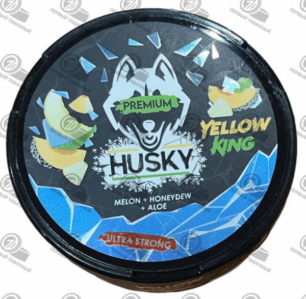 HUSKY - PREMIUM - 180mg - YELLOW KING - Дыня, Мёд, Алоэ