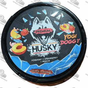 HUSKY - PREMIUM - 180mg - YOGI-DOGGY - Йогурт, Клубника, Персик