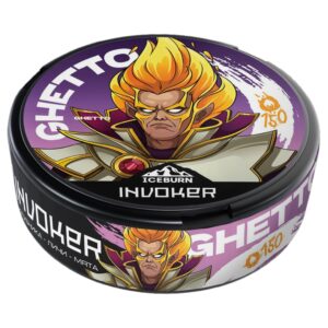 ICEBURN - GHETTO - 150mg - INVOKER - Клубника, Личи и Мята