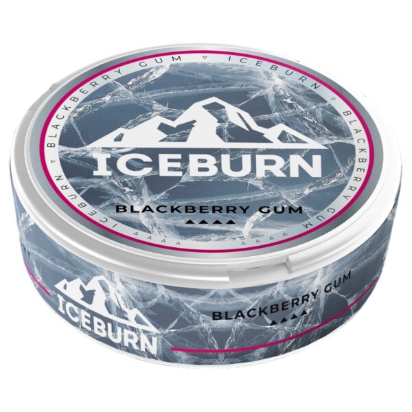 ICEBURN - GL - 60mg - BLACKBERRY GUM - Черносмородиновая Жвачка
