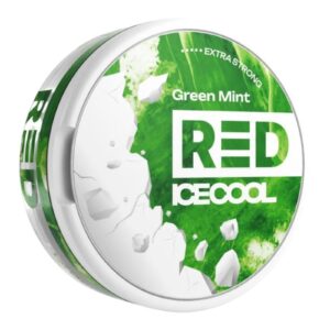 RED - ICE COOL - 100mg - GREEN MINT