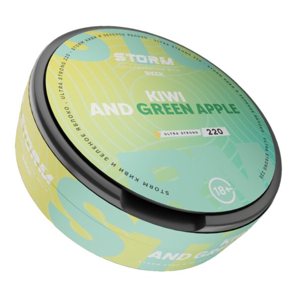 ШОК - STORM - 220mg - KIWI & GREEN APPLE