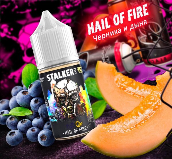 STALKER Hail of Fire - (черника и дыня) - 30ml - 2% LIGHT